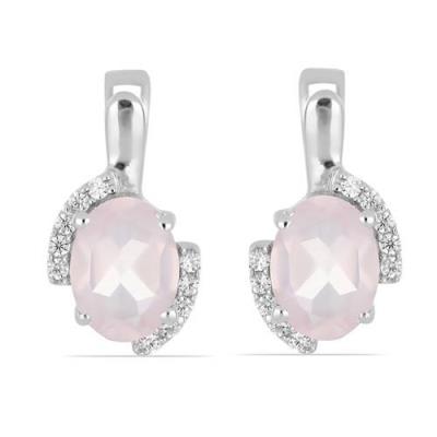 BUY REAL CITRINE GEMSTONE CLASSIC EARRINGS IN STERLING SILVER